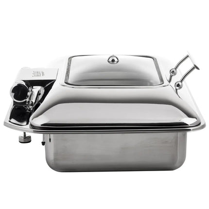 Tablecraft CW40161 Full Size Chafer w/ Hinged Lid & Induction Heat