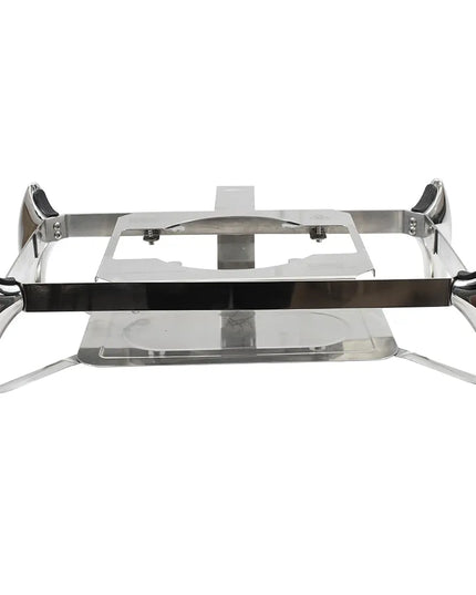 Tablecraft CW40175 Full Size Chafer w/ Hinged Lid & Chafing Fuel Heat