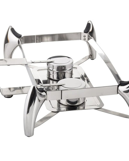 Tablecraft CW40175 Full Size Chafer w/ Hinged Lid & Chafing Fuel Heat