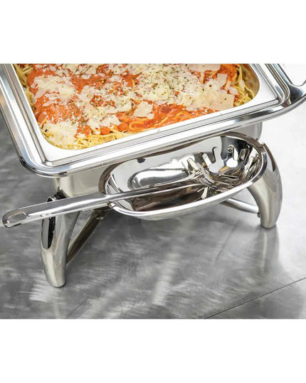 Tablecraft CW40175 Full Size Chafer w/ Hinged Lid & Chafing Fuel Heat