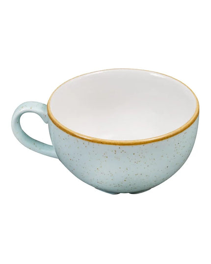 Tách Cappuccino Stonecast Churchill SDESCB201 235 ml - Gốm Màu Duck Egg Blue