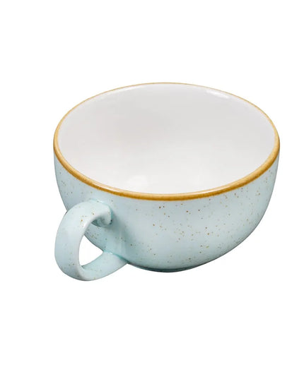 Tách Cappuccino Stonecast Churchill SDESCB201 235 ml - Gốm Màu Duck Egg Blue