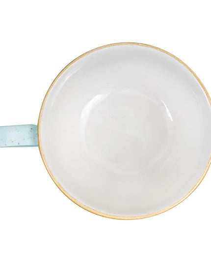 Tách Cappuccino Stonecast Churchill SDESCB201 235 ml - Gốm Màu Duck Egg Blue