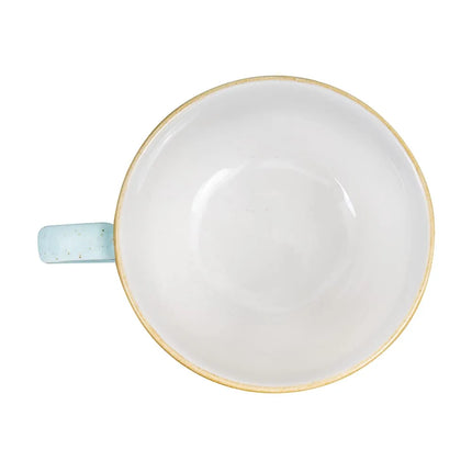 Tách Cappuccino Stonecast Churchill SDESCB201 235 ml - Gốm Màu Duck Egg Blue