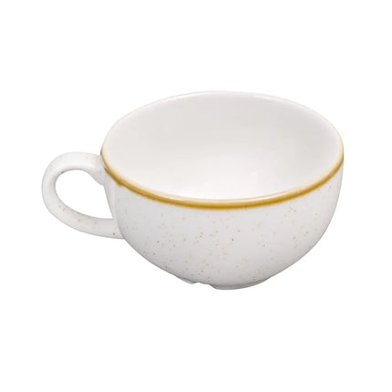Tách Cappuccino Stonecast Churchill SWHSCB201 235 ml - Gốm Trắng Barley White