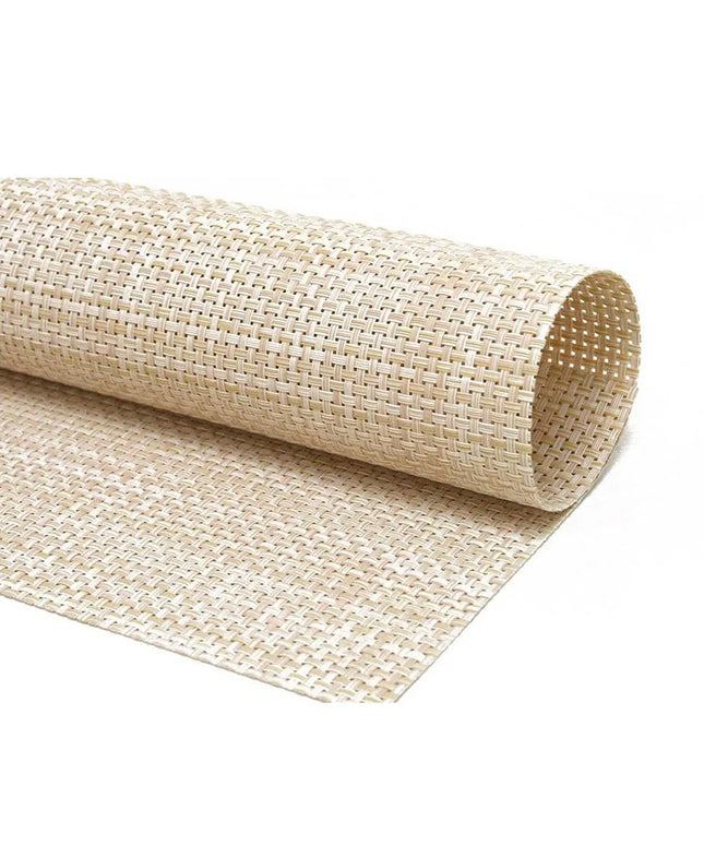 Tấm Lót Bàn Chữ Nhật Front Of The House XPM049NAV83 Màu Tự Nhiên 35.6 x 27.9 cm Vinyl Dệt Metroweave®