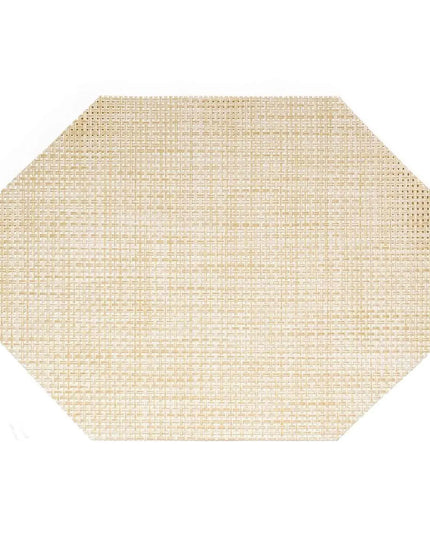 Tấm Lót Bàn Chữ Nhật Front Of The House XPM049NAV83 Màu Tự Nhiên 35.6 x 27.9 cm Vinyl Dệt Metroweave®