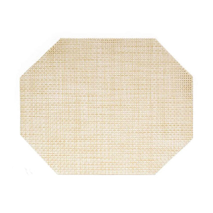 Tấm Lót Bàn Chữ Nhật Front Of The House XPM049NAV83 Màu Tự Nhiên 35.6 x 27.9 cm Vinyl Dệt Metroweave®