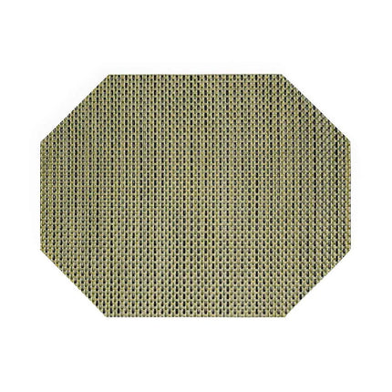 Tấm Lót Bàn Chữ Nhật Front Of The House XPM052GOV83 Màu Vàng Gold 35.6 x 27.9 cm Vinyl Dệt Metroweave®