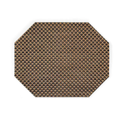 Tấm Lót Bàn Chữ Nhật Front Of The House XPM055COV83 Màu Đồng 35.6 x 27.9 cm Vinyl Dệt Metroweave®
