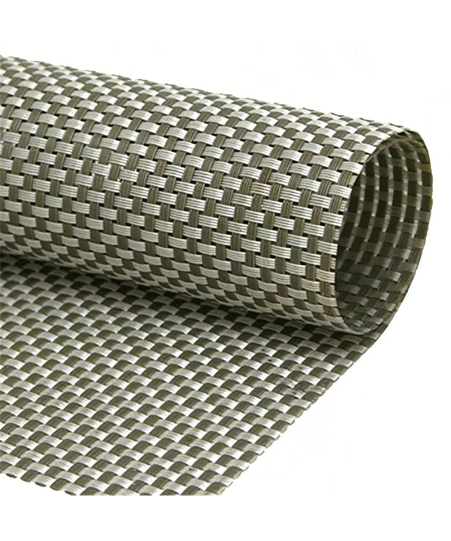 Tấm Lót Bàn Chữ Nhật Front Of The House XPM067GRV83 Màu Xanh Sage 40.6 x 30.5 cm Vinyl Dệt Metroweave®