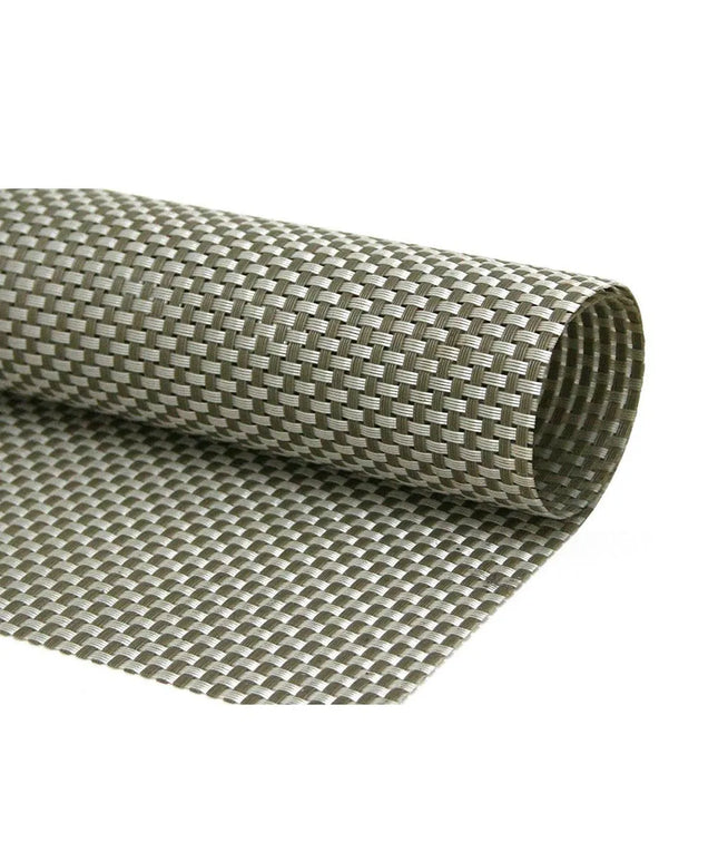 Tấm Lót Bàn Chữ Nhật Front Of The House XPM068GRV83 Màu Xanh Sage 35.6 x 27.9 cm Vinyl Dệt Metroweave®