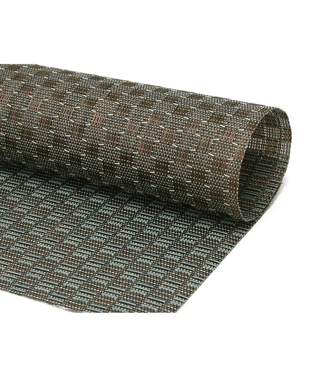 Tấm Lót Bàn Chữ Nhật Front Of The House XPM084GOV83 Màu Đồng Nâu 35.6 x 27.9 cm Vinyl Dệt Metroweave®