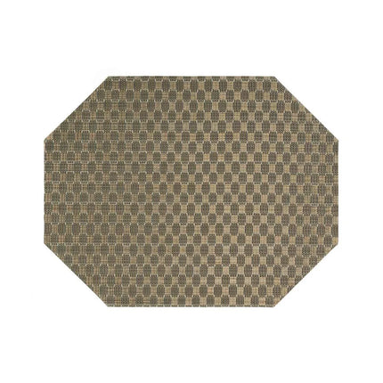 Tấm Lót Bàn Chữ Nhật Front Of The House XPM084GOV83 Màu Đồng Nâu 35.6 x 27.9 cm Vinyl Dệt Metroweave®
