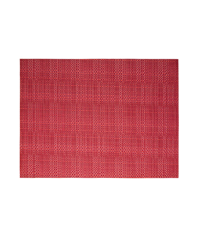 Tấm Lót Bàn Chữ Nhật Front Of The House XPM089RDV83 Màu Đỏ 40.6 x 30.5 cm Vinyl Dệt Metroweave®