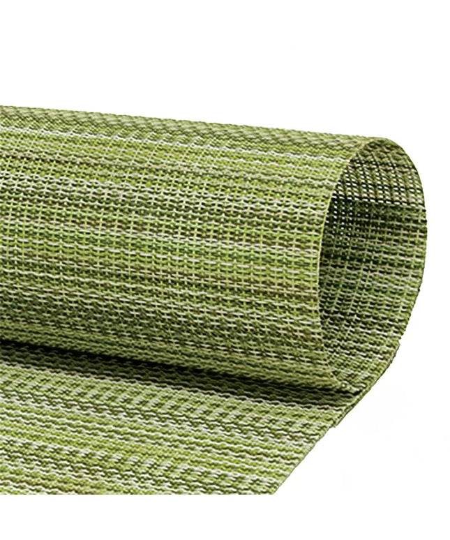 Tấm Lót Bàn Chữ Nhật Front Of The House XPM091GRV83 Màu Xanh Lá 40.6 x 30.5 cm Vinyl Dệt Metroweave®