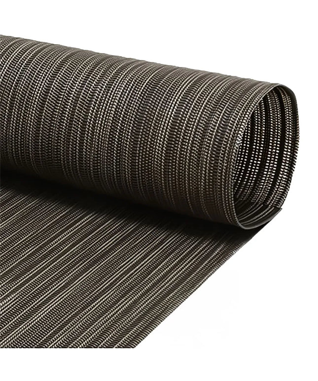 Tấm Lót Bàn Chữ Nhật Front of the House XPM108BKV83 Màu Carbon 40.6 x 30.5 cm, Vinyl Dệt Metroweave®