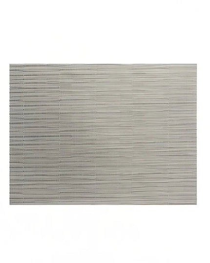 Tấm Lót Bàn Chữ Nhật Front of the House XPM120GYV83 Màu Xám 40.6 x 30.5 cm, Vinyl Dệt Metroweave®