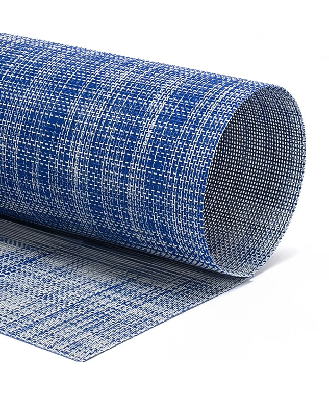 Tấm Lót Bàn Chữ Nhật Front of the House XPM123BLV83 Màu Xanh Cobalt 40.6 x 30.5 cm, Vinyl Dệt Metroweave®