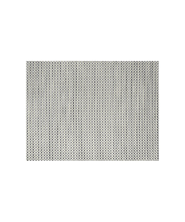 Tấm Lót Bàn Chữ Nhật Màu Bạc Front of the House XPM041SIV83 40.6 x 30.5 cm, Vinyl Dệt, Metroweave®