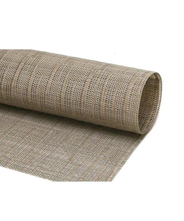 Tấm Lót Bàn Chữ Nhật Màu Be Đậm Front of the House XPM027TAV83 35.6 x 27.9 cm, Vinyl Dệt, Metroweave®