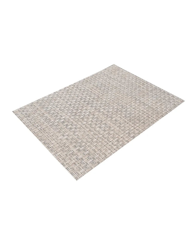 Tấm Lót Bàn Chữ Nhật Màu Be Risch GA-4000 40.6 x 30.5 cm, Nhựa Vinyl Dệt