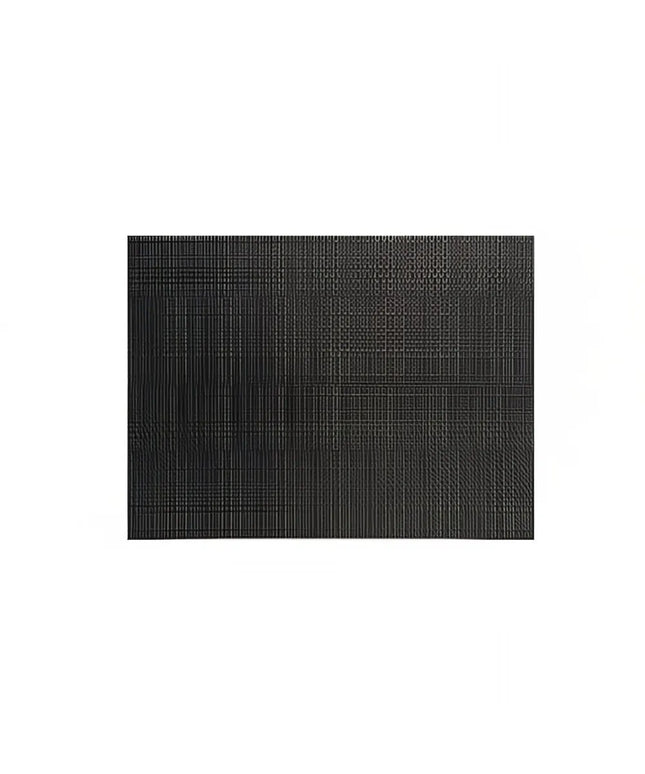 Tấm Lót Bàn Chữ Nhật Màu Đen Front of the House XPM118BKV83 40.6 x 30.5 cm, Nhựa Vinyl Dệt Metroweave®