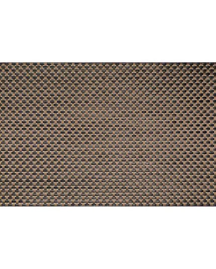 Tấm Lót Bàn Chữ Nhật Màu Đồng Front of the House RTL006COV83 46.4 x 30.5 cm, Vinyl Dệt, Metroweave®