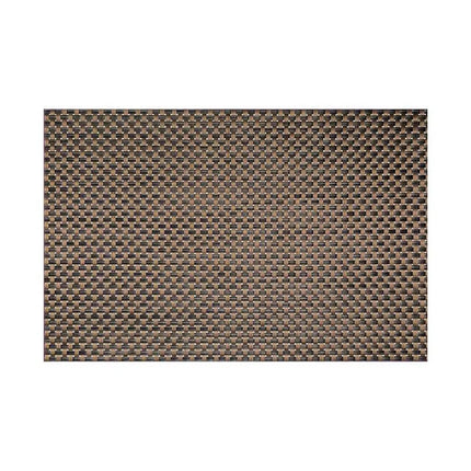 Tấm Lót Bàn Chữ Nhật Màu Đồng Front of the House RTL006COV83 46.4 x 30.5 cm, Vinyl Dệt, Metroweave®