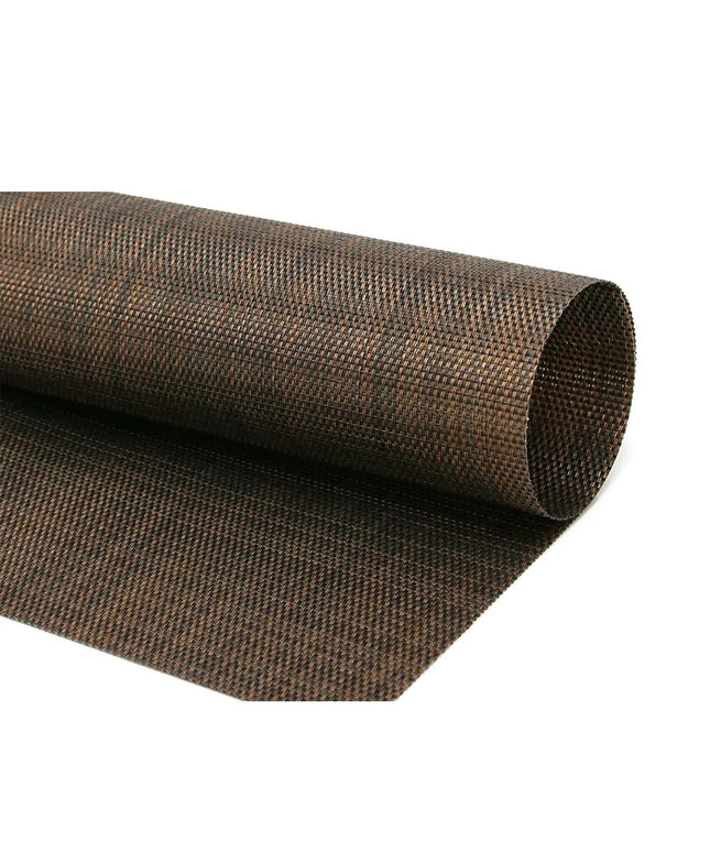 Tấm Lót Bàn Chữ Nhật Màu Đồng Front of the House RTL012COV83 44.5 x 29.8 cm, Vinyl Dệt, Metroweave®