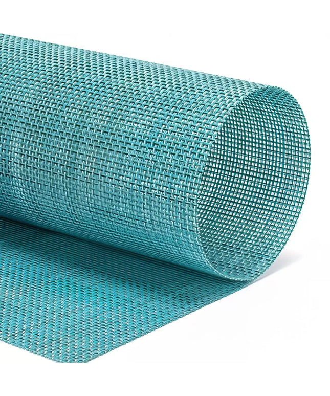 Tấm Lót Bàn Chữ Nhật Màu Xanh Mòng Két Front of the House XPM125HBV83 40.6 x 30.5 cm, Nhựa Vinyl Dệt Metroweave®
