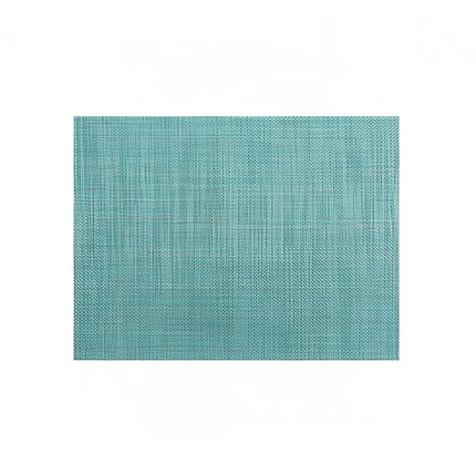 Tấm Lót Bàn Chữ Nhật Màu Xanh Mòng Két Front of the House XPM125HBV83 40.6 x 30.5 cm, Nhựa Vinyl Dệt Metroweave®