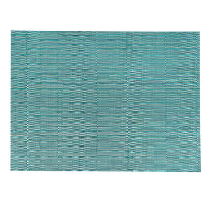 Tấm Lót Bàn Chữ Nhật Màu Xanh Ngọc Aqua Risch GA-7002 40.6 x 30.5 cm, Vinyl Dệt
