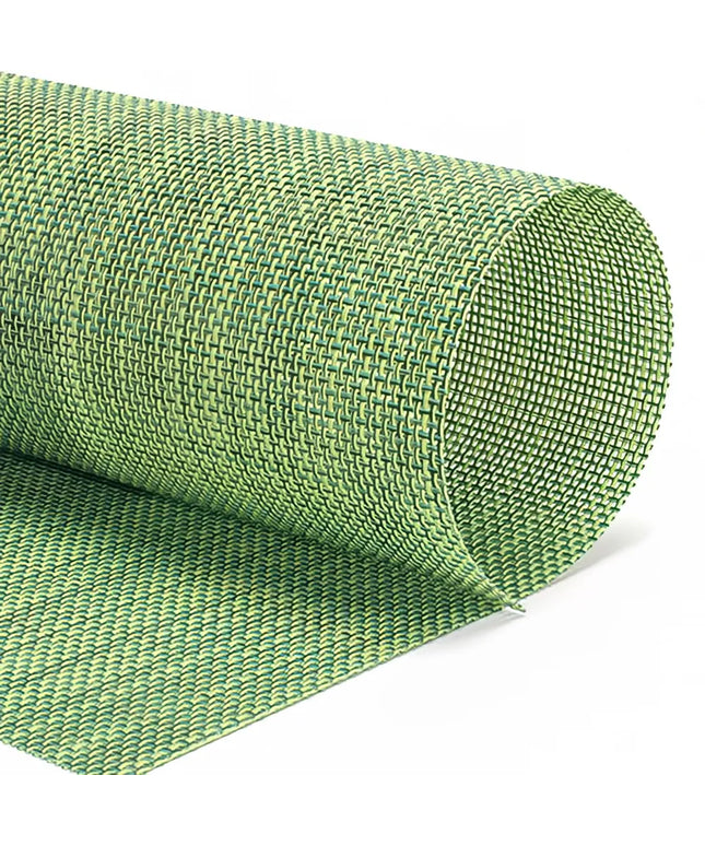 Tấm Lót Bàn Chữ Nhật Màu Xanh Ngọc Front of the House XPM122GRV83 40.6 x 30.5 cm, Nhựa Vinyl Dệt Metroweave®