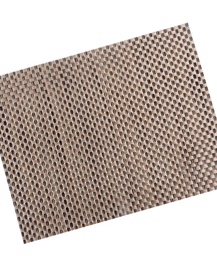 Tấm Lót Bàn Hình Chữ Nhật Risch GA-2002 Màu Đồng 40.6 x 30.5 cm, Vinyl Dệt