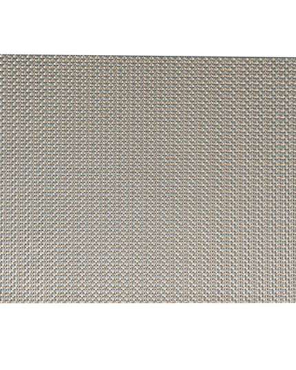 Tấm Lót Bàn Hình Chữ Nhật Risch GA-2004 Màu Taupe Ánh Kim 40.6 x 30.5 cm, Vinyl Dệt