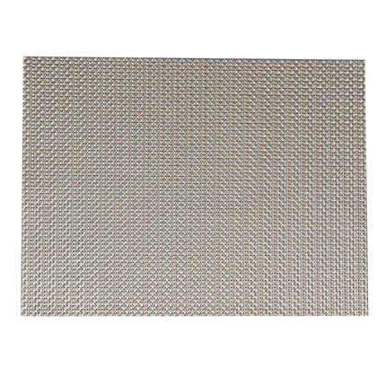 Tấm Lót Bàn Hình Chữ Nhật Risch GA-2004 Màu Taupe Ánh Kim 40.6 x 30.5 cm, Vinyl Dệt