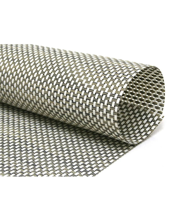 Tấm Lót Bàn Vuông Màu Tan Front of the House XPM039TAV83 35.6 x 33 cm, Nhựa Vinyl Dệt Metroweave®