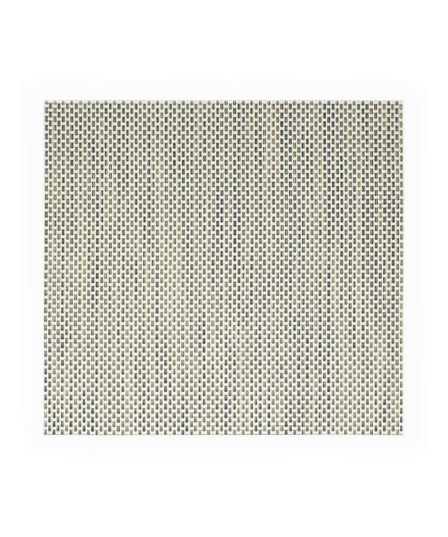 Tấm Lót Bàn Vuông Màu Tan Front of the House XPM039TAV83 35.6 x 33 cm, Nhựa Vinyl Dệt Metroweave®