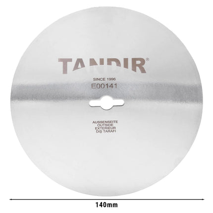 TANDIR | Kebab/Doner Slicer Blade – Ø140 mm – Smooth Edge – Stainless Steel – Made in Europe