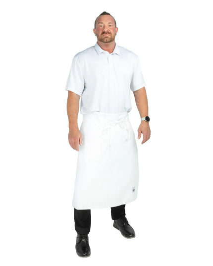 Tạp Dề Bistro Chef Revival 607BA 76 x 84 cm Poly-Cotton Trắng