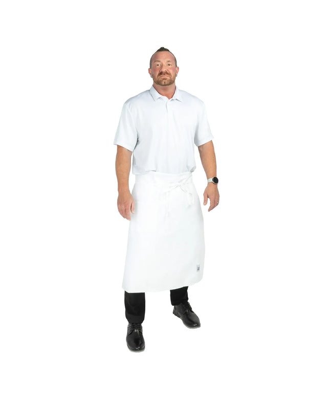 Tạp Dề Bistro Chef Revival 607BA 76 x 84 cm Poly-Cotton Trắng