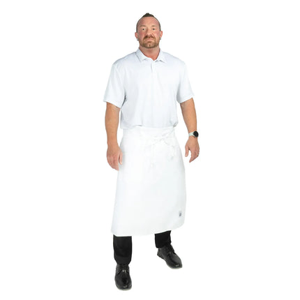 Tạp Dề Bistro Chef Revival 607BA 76 x 84 cm Poly-Cotton Trắng
