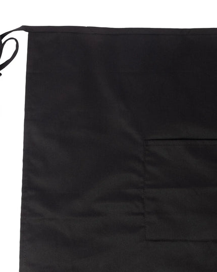 Tạp Dề Bistro Chef Revival 607BA-BK 76 x 84 cm Poly-Cotton Đen