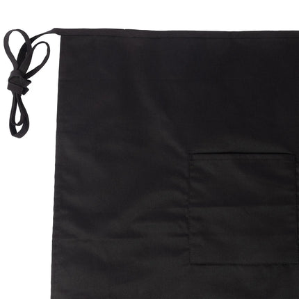 Tạp Dề Bistro Chef Revival 607BA-BK 76 x 84 cm Poly-Cotton Đen