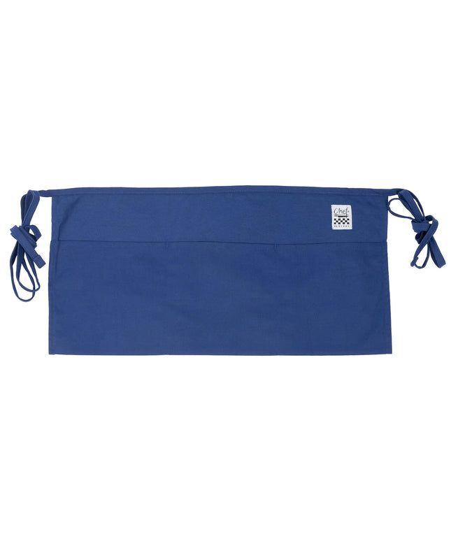 Tạp Dề Ngang Lưng Chef Revival 605WAFH-RB 30.5 x 61 cm, Poly-Cotton, Xanh Royal