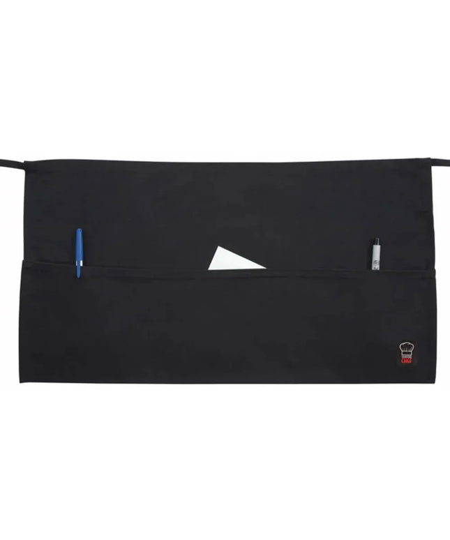 Tạp Dề Ngang Lưng Winco WA-1221 55.2 x 31.8 cm, Poly-Cotton, Đen