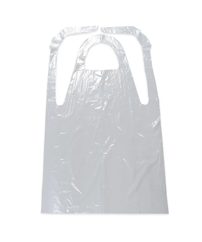 Tạp Dề Nilon Dùng Một Lần LK Packaging AP10F2842 71.1 x 106.7 cm, Trắng