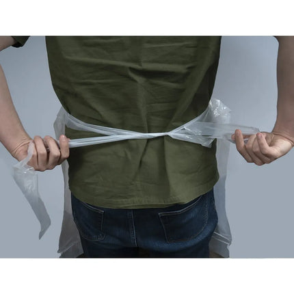 Tạp Dề Nilon Dùng Một Lần LK Packaging AP10F2842 71.1 x 106.7 cm, Trắng
