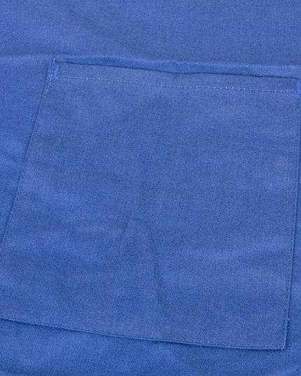 Tạp Dề Yếm Chef Revival 601BAC-RB 86 x 71 cm Poly-Cotton Xanh Royal Blue